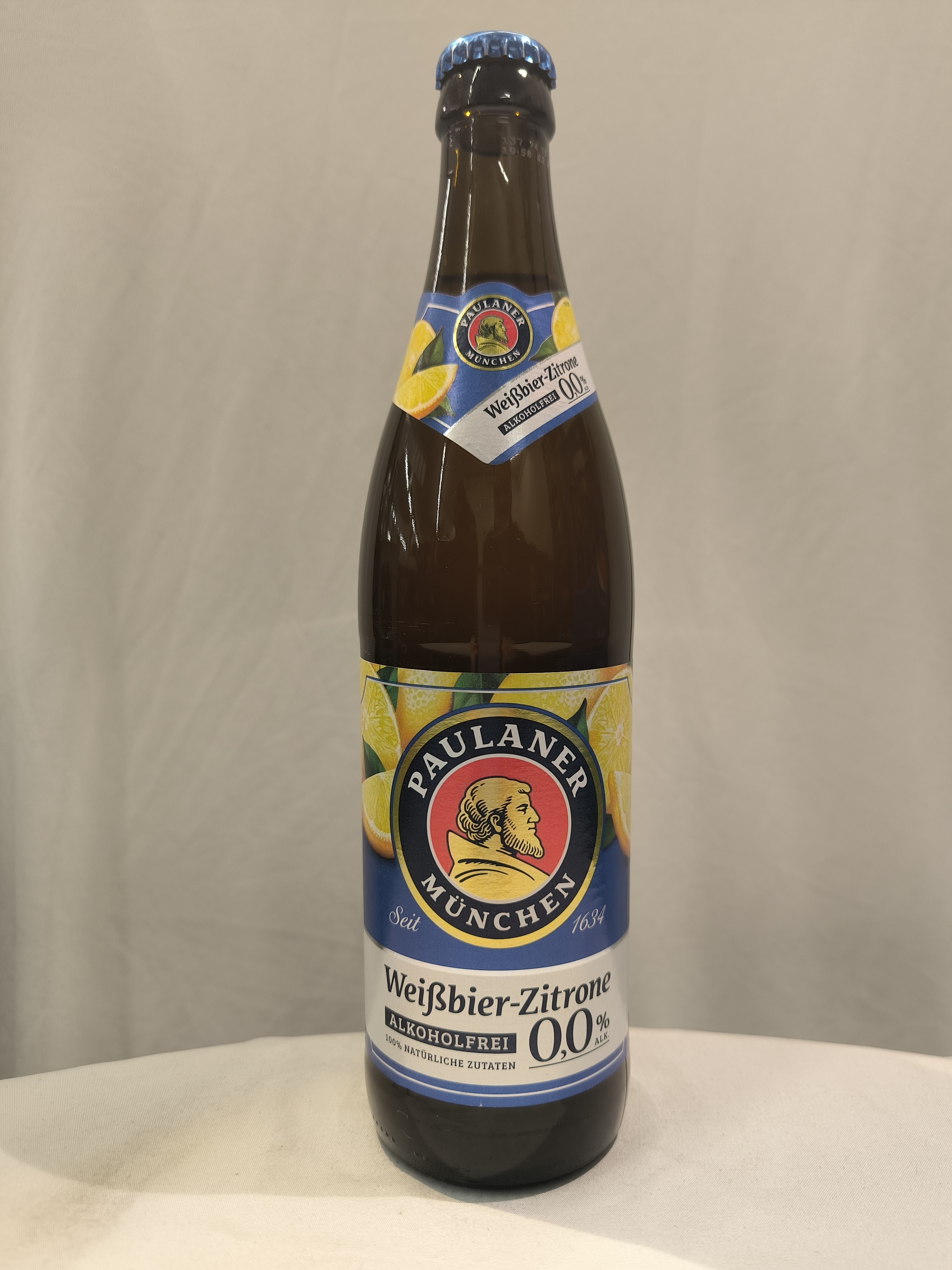 Paulaner Weißbier Zitrone 0,0 alkoholfrei 2x10x0,5