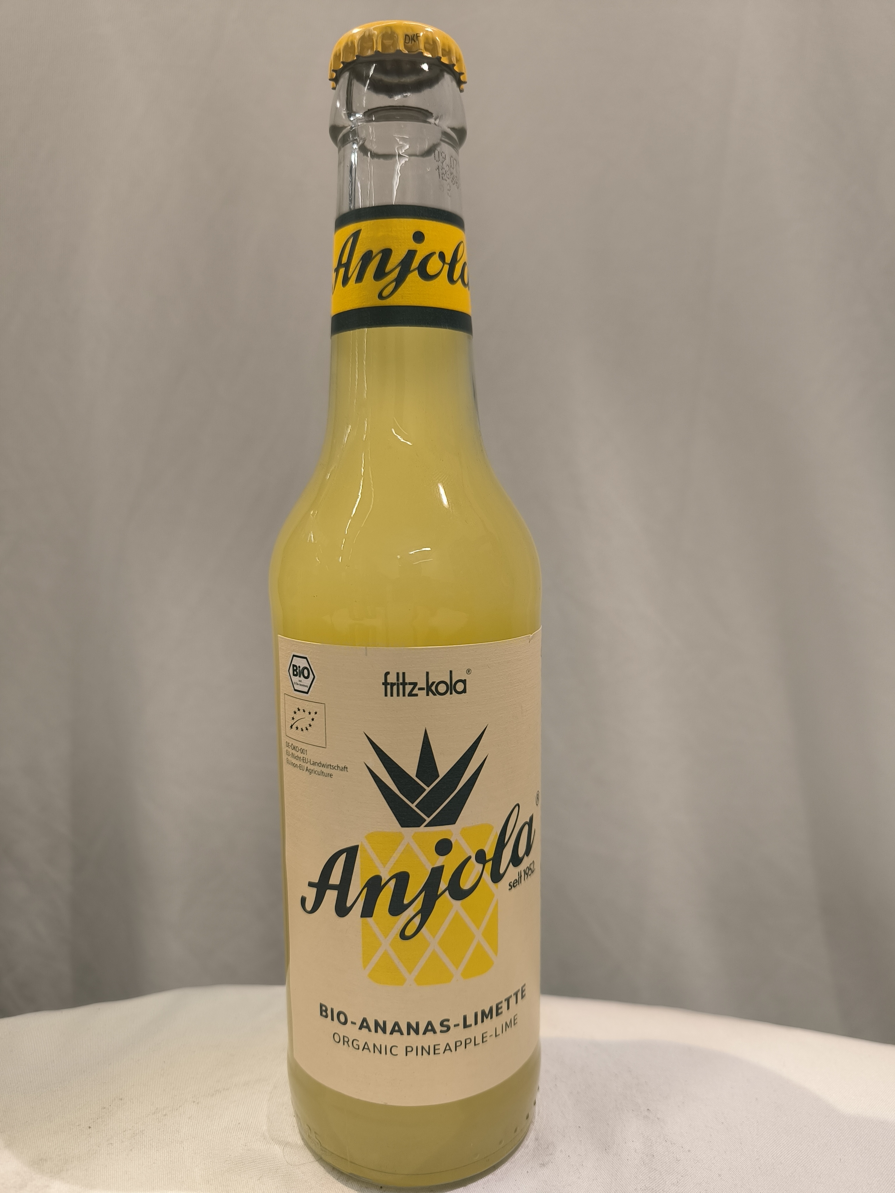 Fritz Kola Anjola Bio-Ananas-Limette 24x0,33l