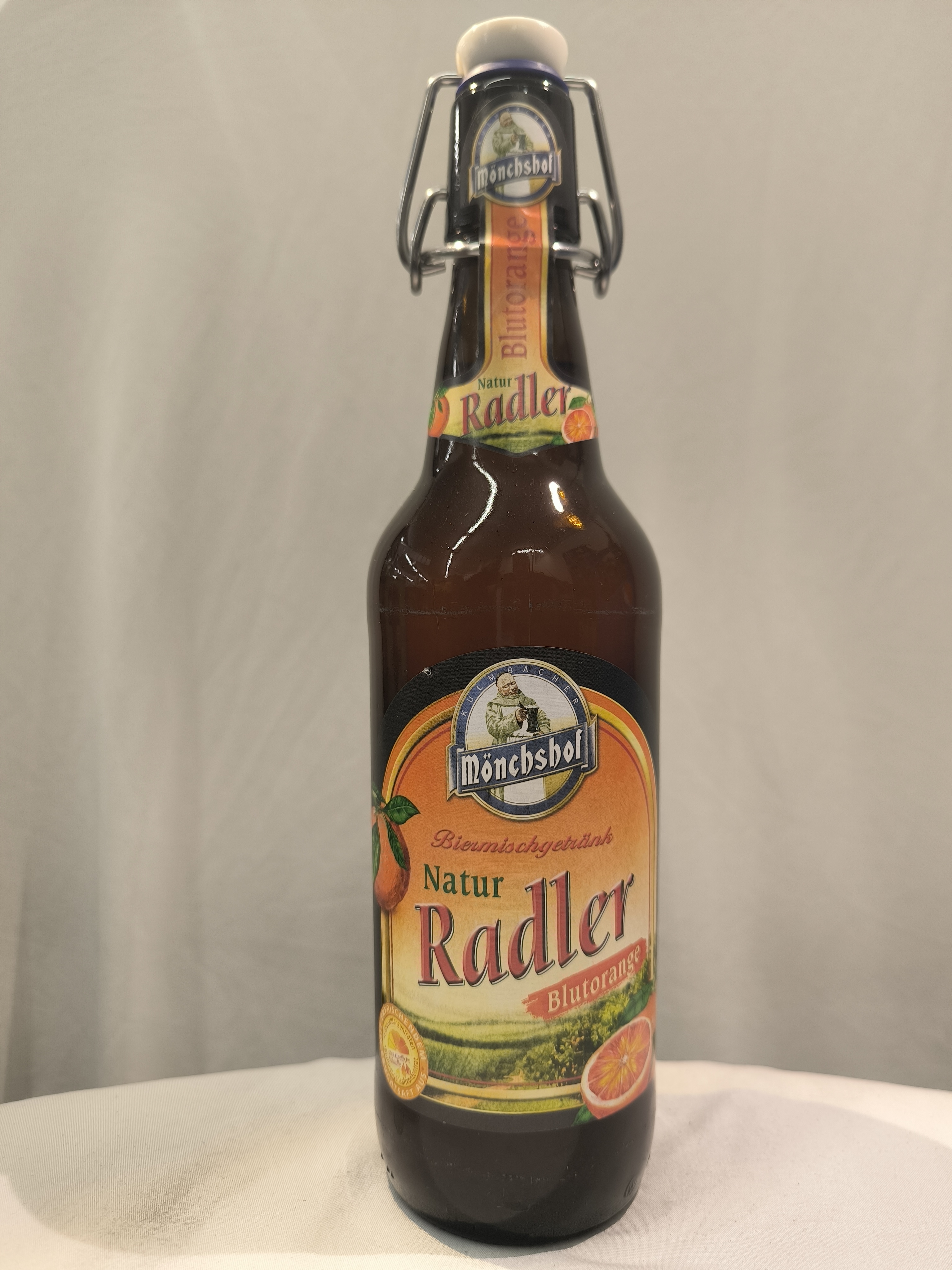 Mönchshof Radler Naturtrüb Blutorange 20x0,5