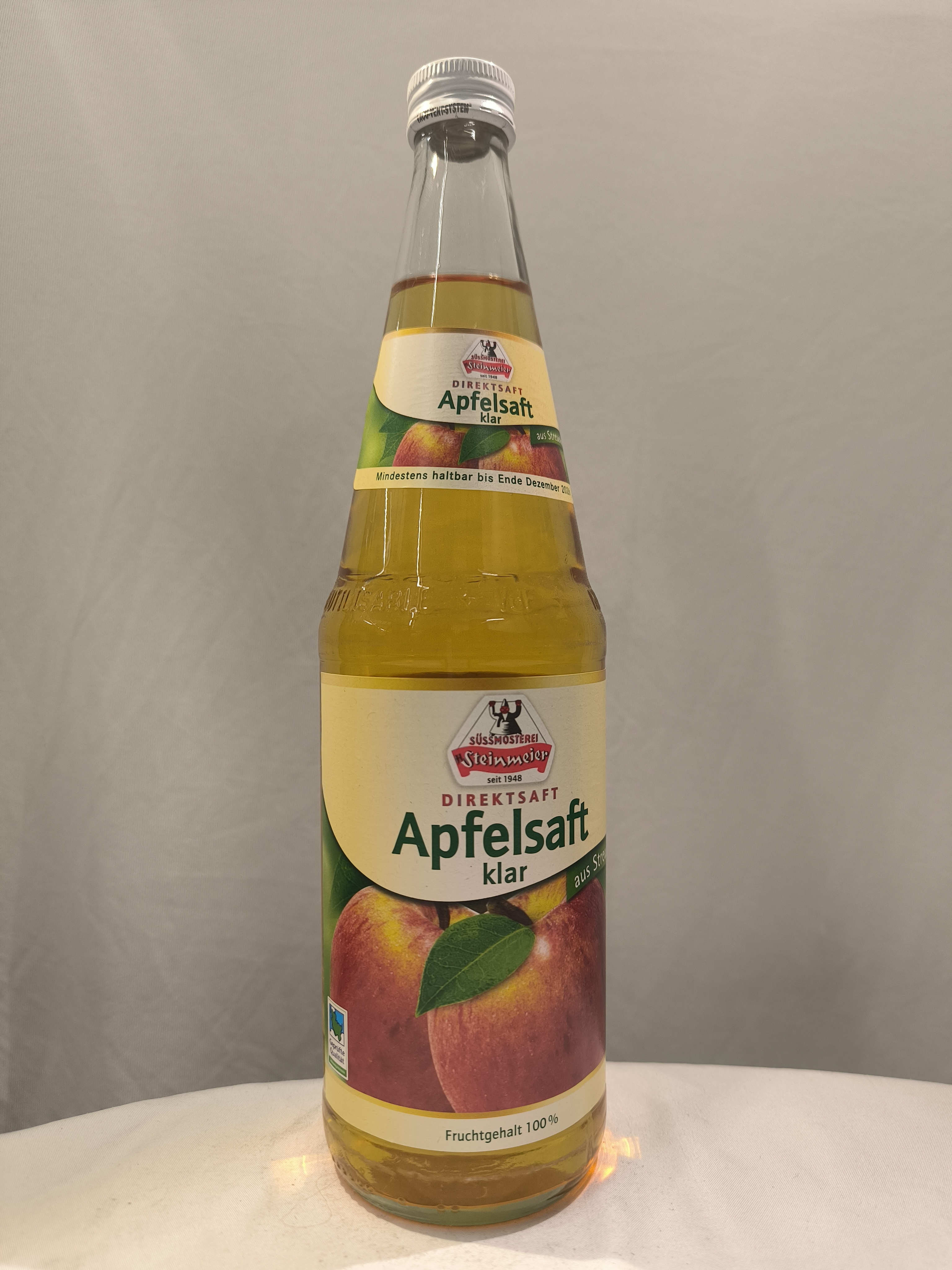 Steinmeier Apfelsaft klar 12x0,7