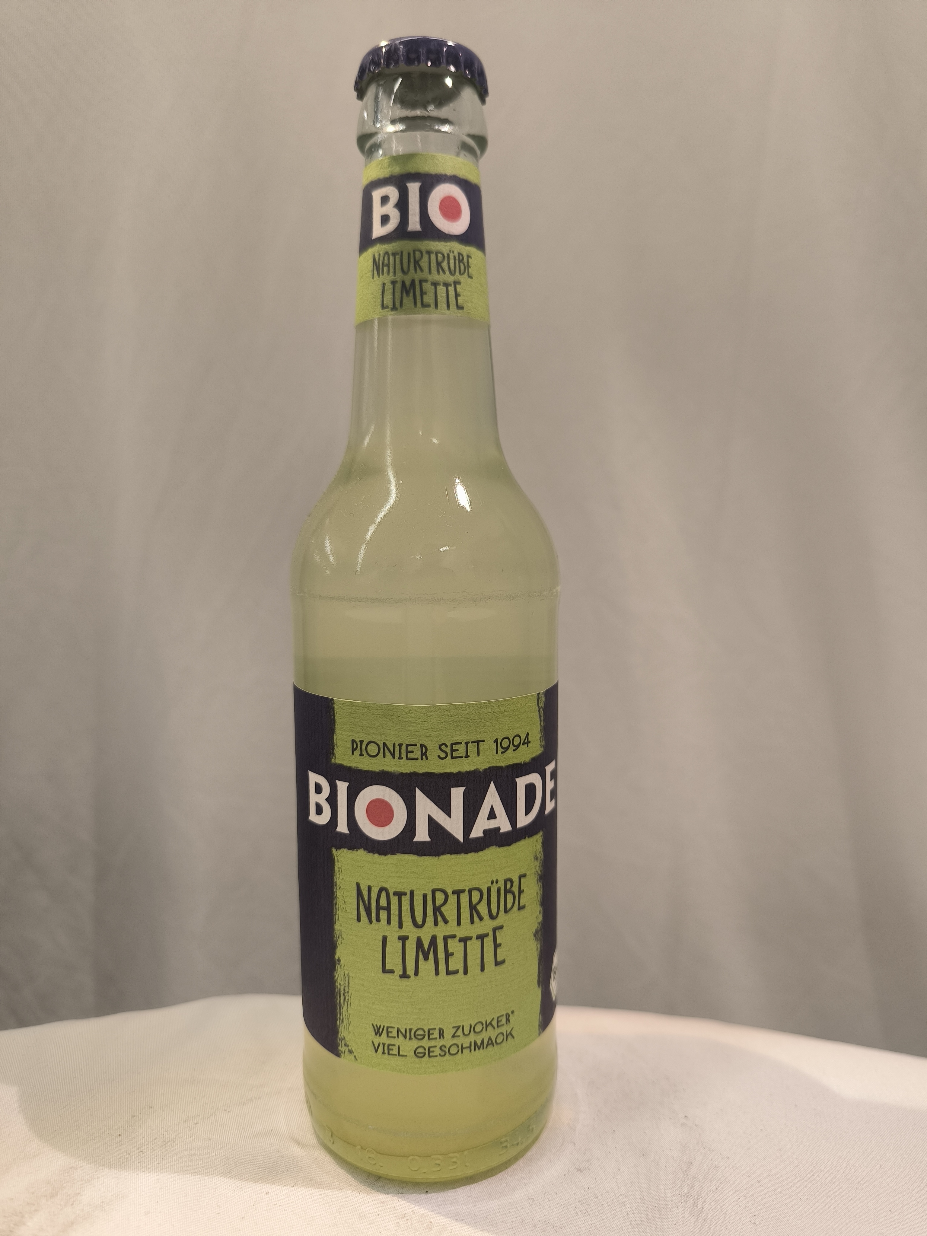 Bionade Naturtrübe Limette 12x0,33