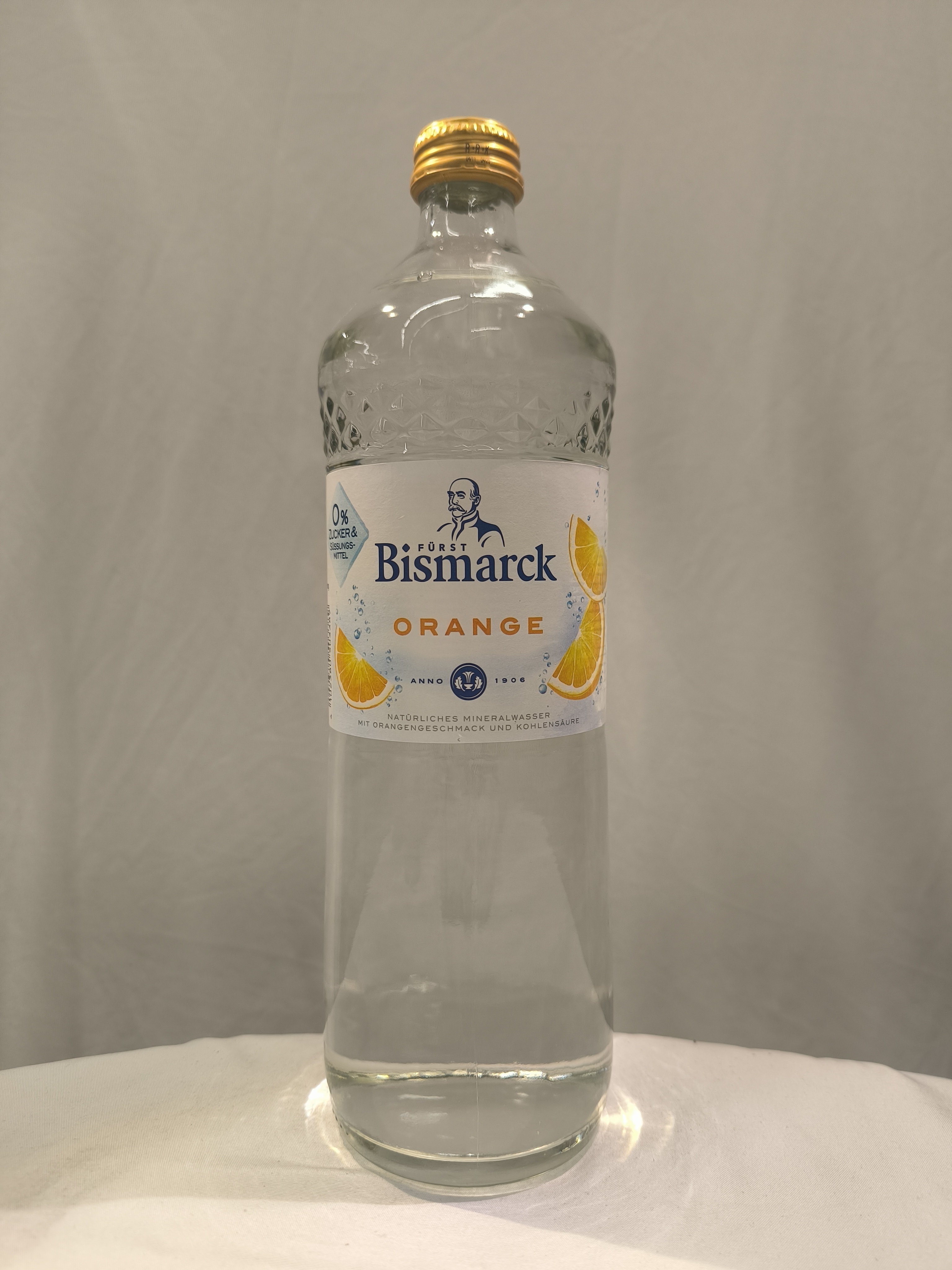 Fürst Bismarck Wasser +  Orange