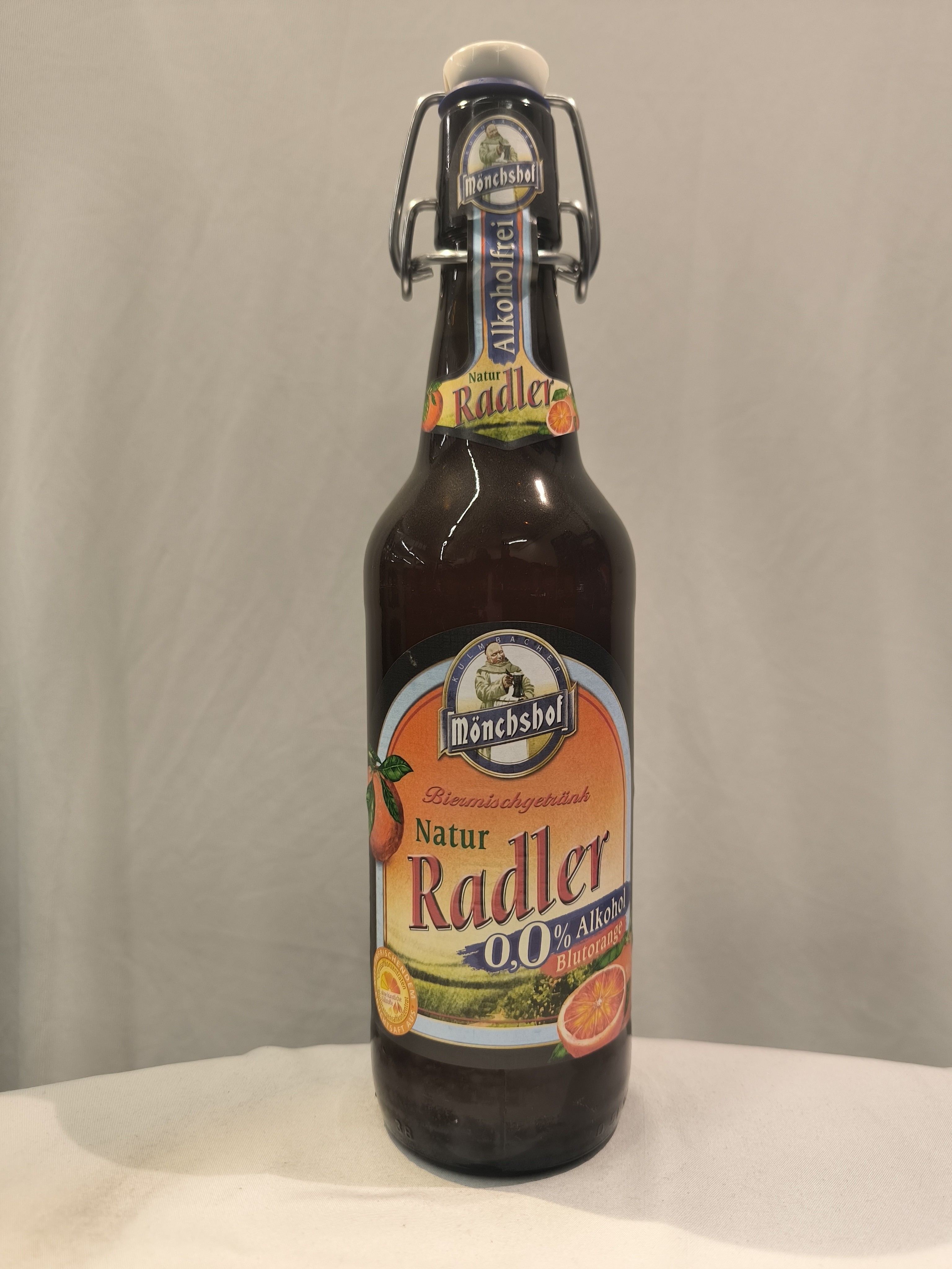 Mönchshof Radler Naturtrüb Blutorange alkoholfrei 20x0,5
