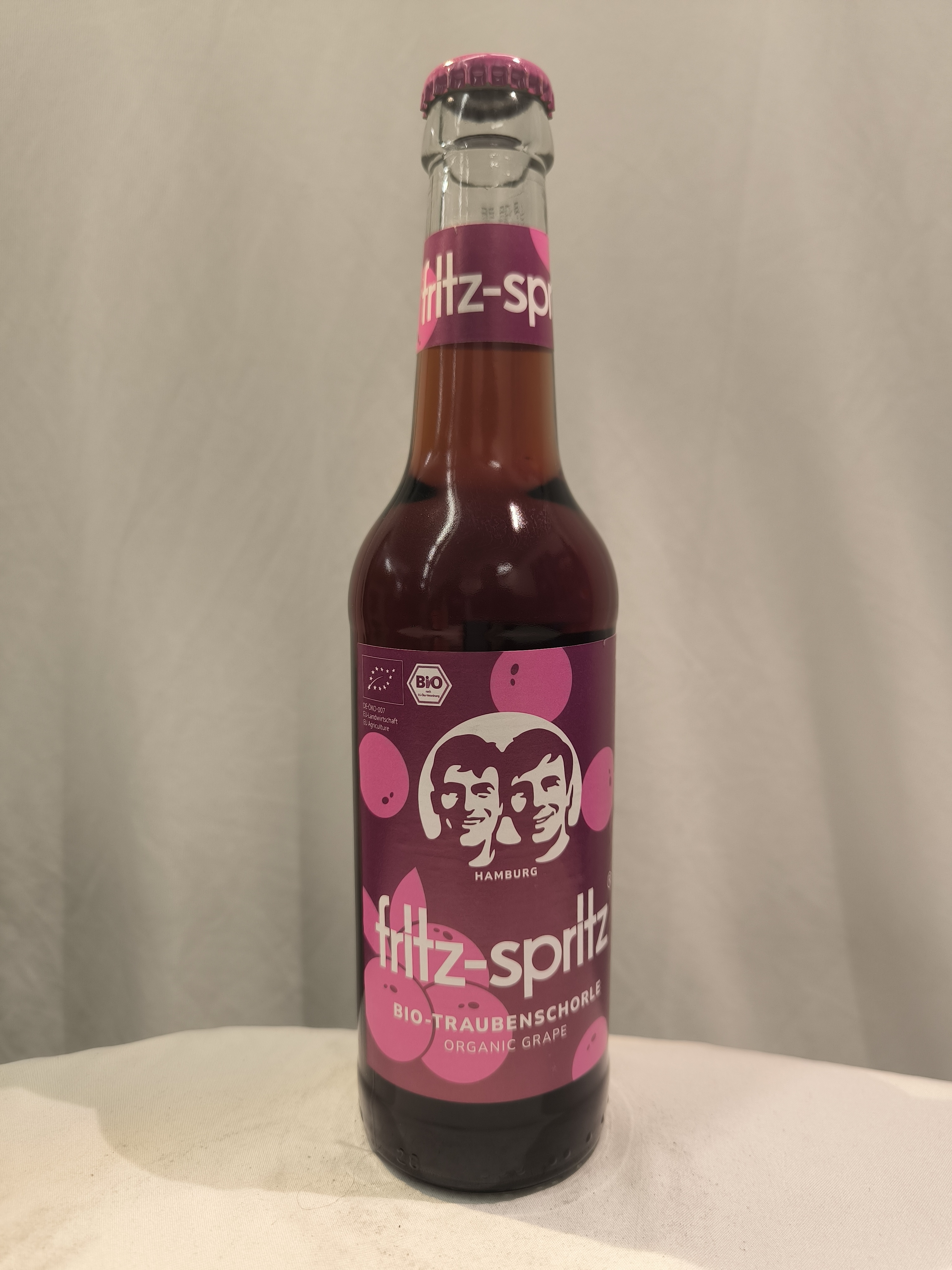 Fritz Spritz Bio-Traubenschorle 24x0,33l