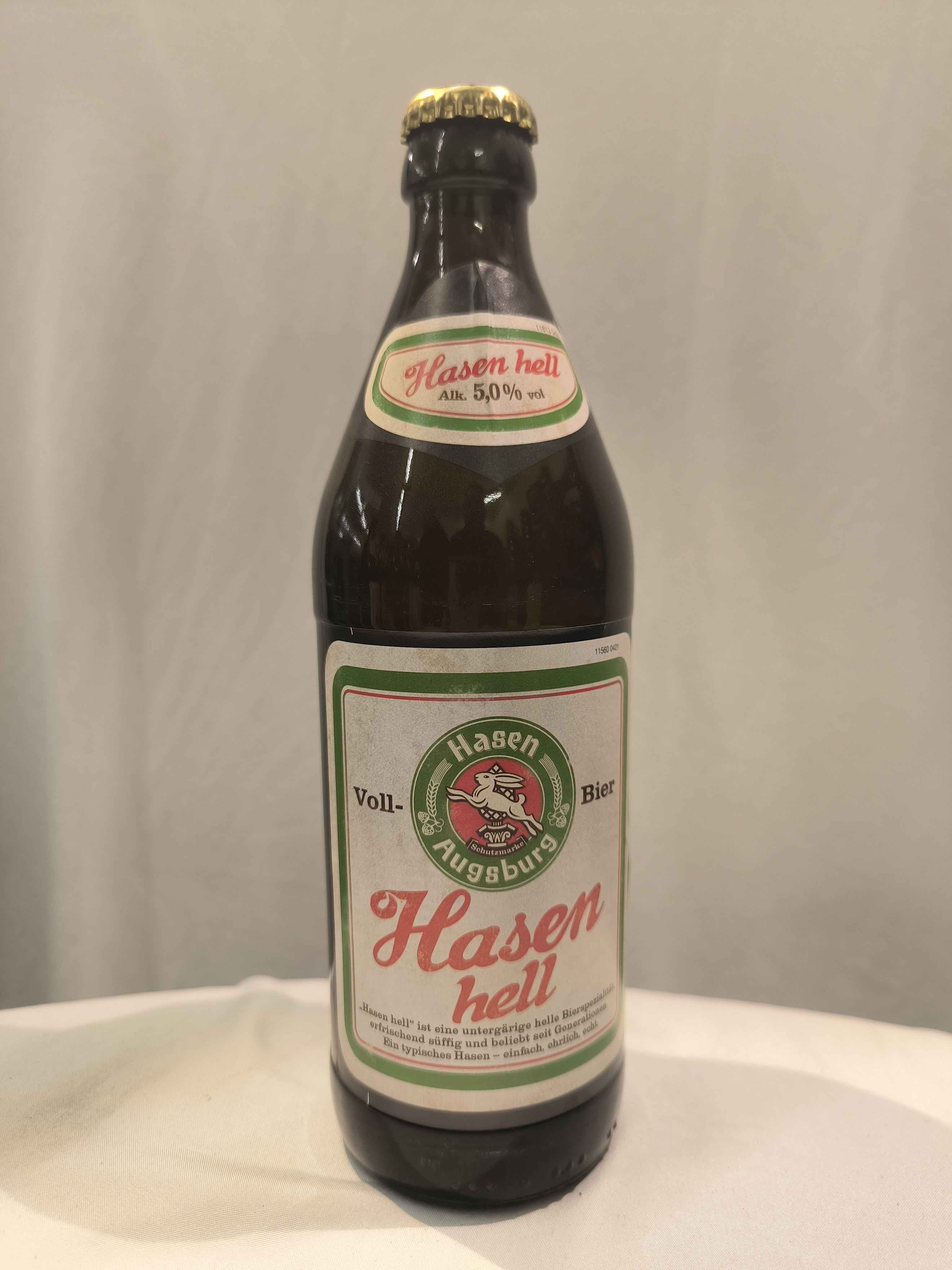 Hasen-Bräu Hell 20x0,5