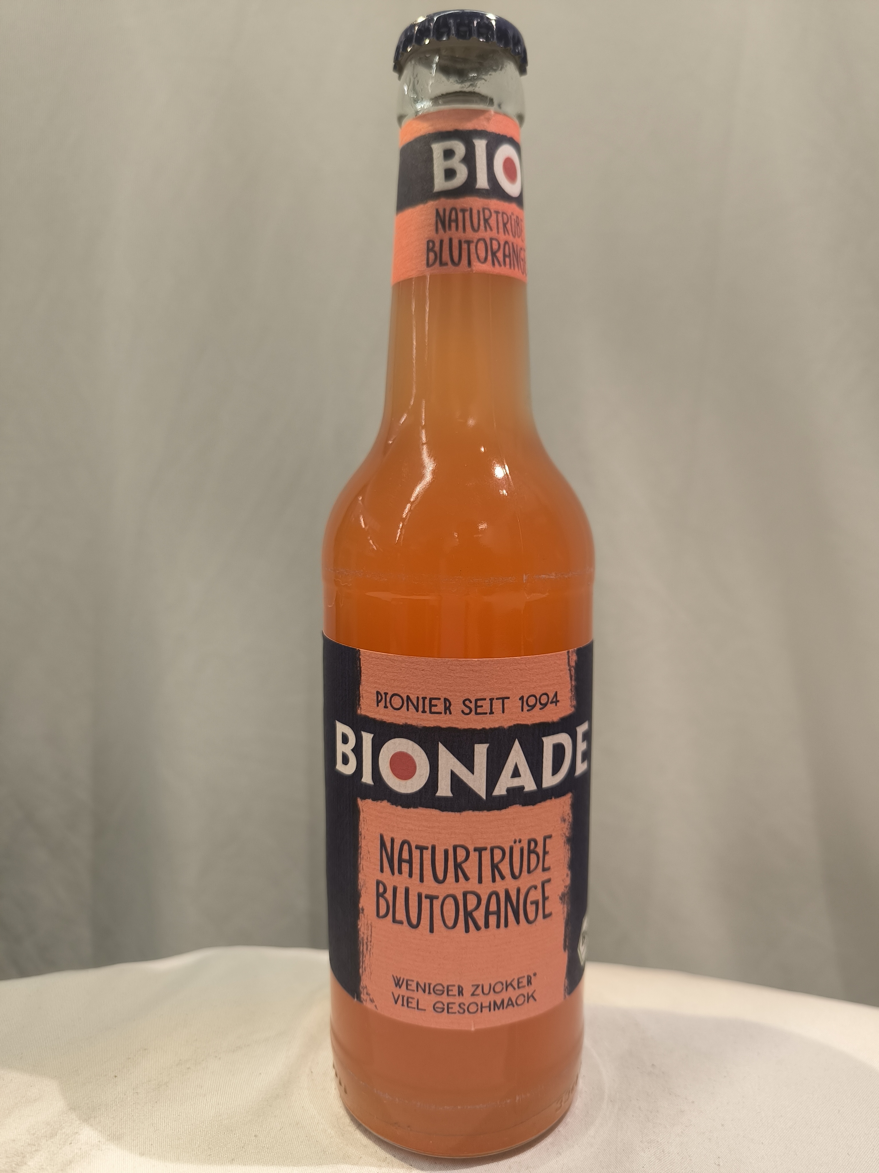 Bionade Naturtrübe Blutorange 12x0,33